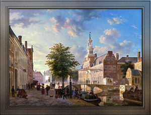 View of the Old Womens and Childrens Home of the Sick in The Hague